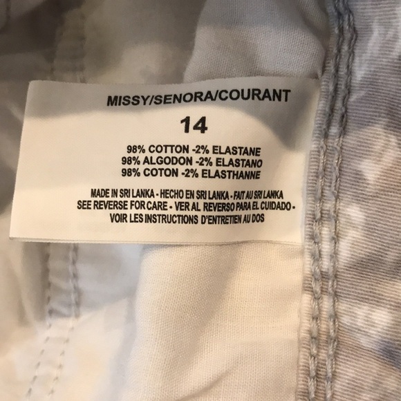 BANDOLINO Selene Gray High Waisted Ankle Pants Size 14 - Picture 5 of 7